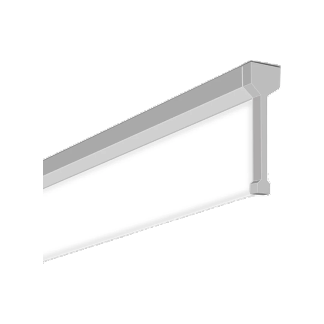 Luminaria lineal LED de superficie montada en muro de corredor