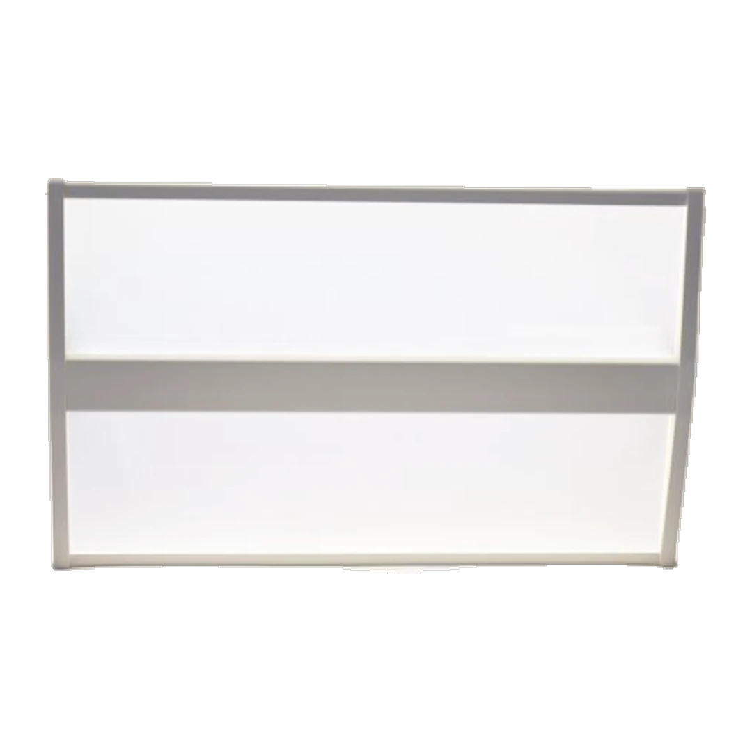 Aplique lineal LED montado en muro de pasillo