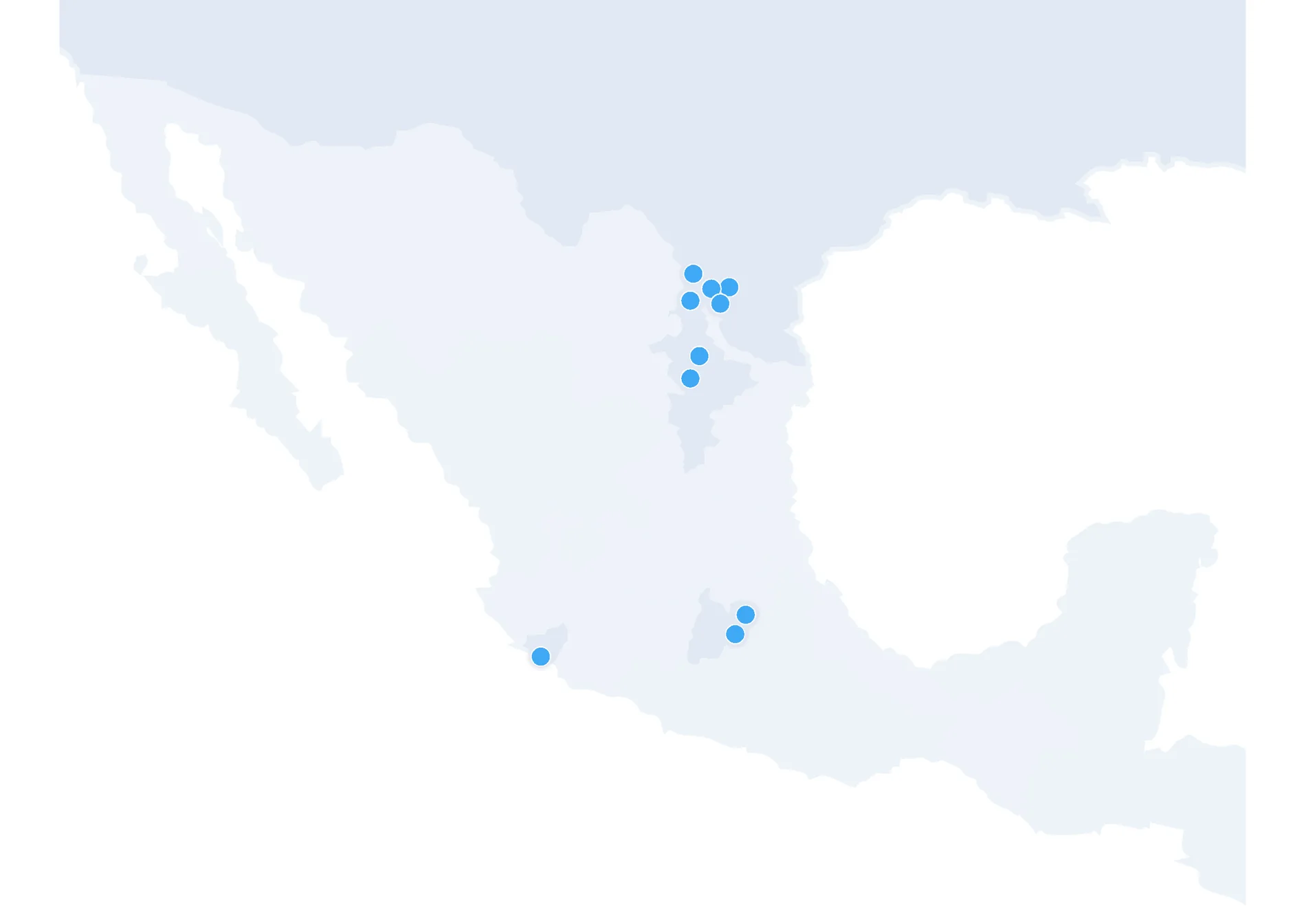 Mapa de almacenes Carden