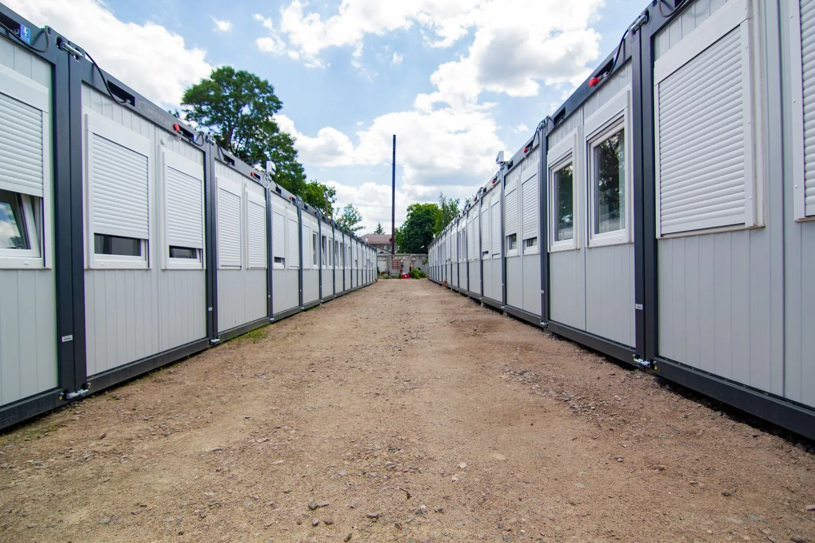 Campamento y oficinas remotas